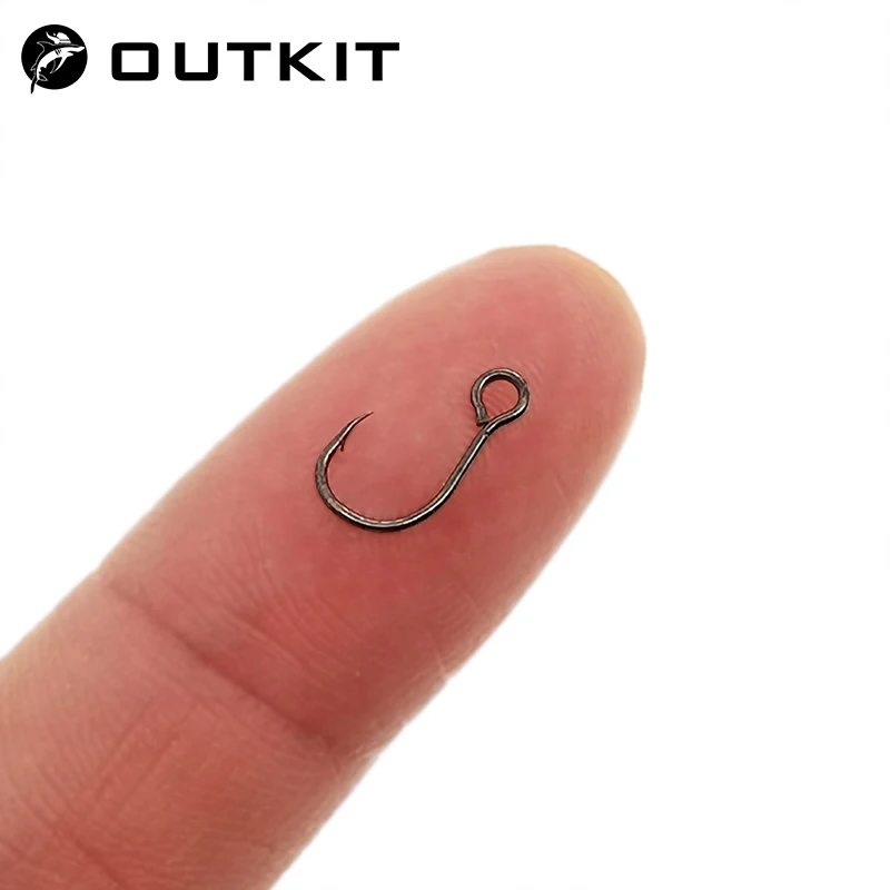 Fishing Hook Offset - OUTKIT 12pcs for Fishing Lure Spare