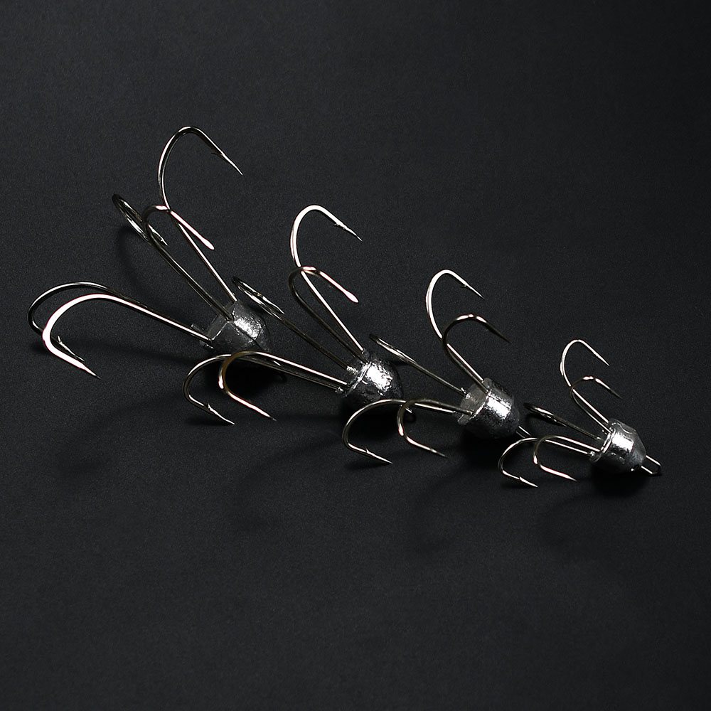 Topranc 1Pcs High Carbon Steel - Fishing Hook Treble ulasan dan harga