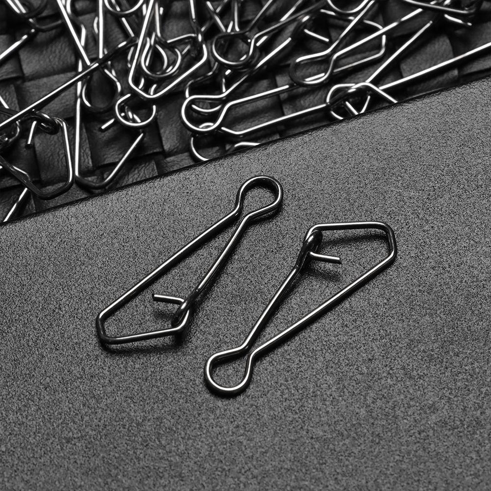 50pcs/pack Fast Clip Lock Fish - Fishing Hook Stainless Steel ulasan dan harga