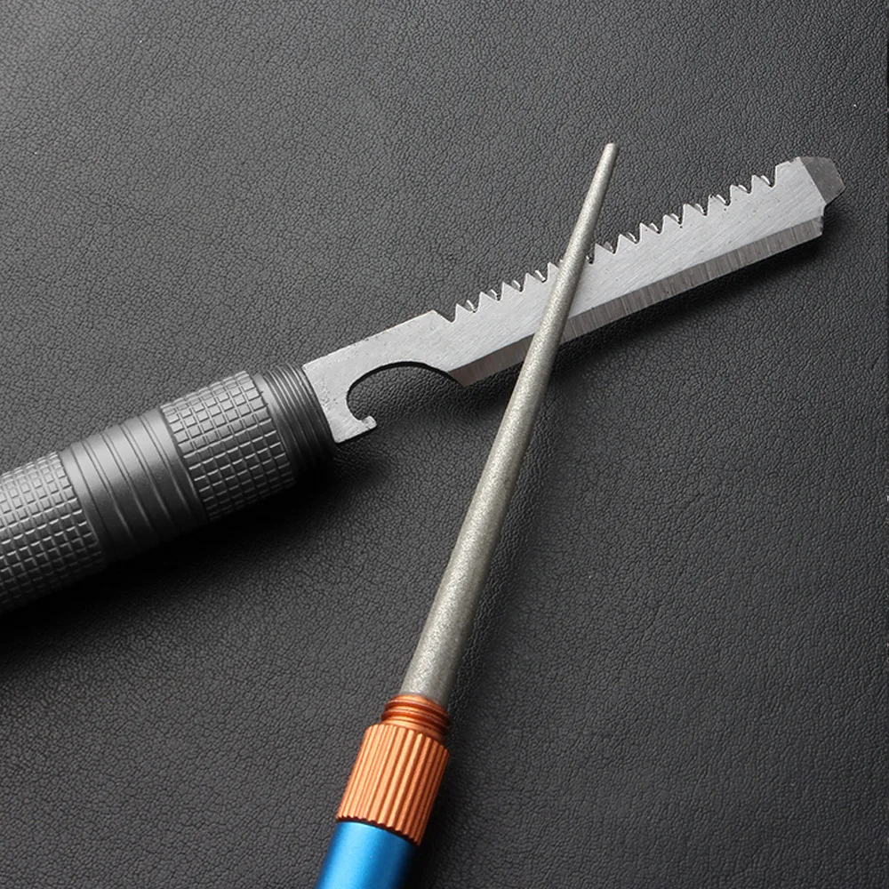 Outdoor Matte Mini EDC Knife S - Fishing Hook Stainless Steel ulasan dan harga