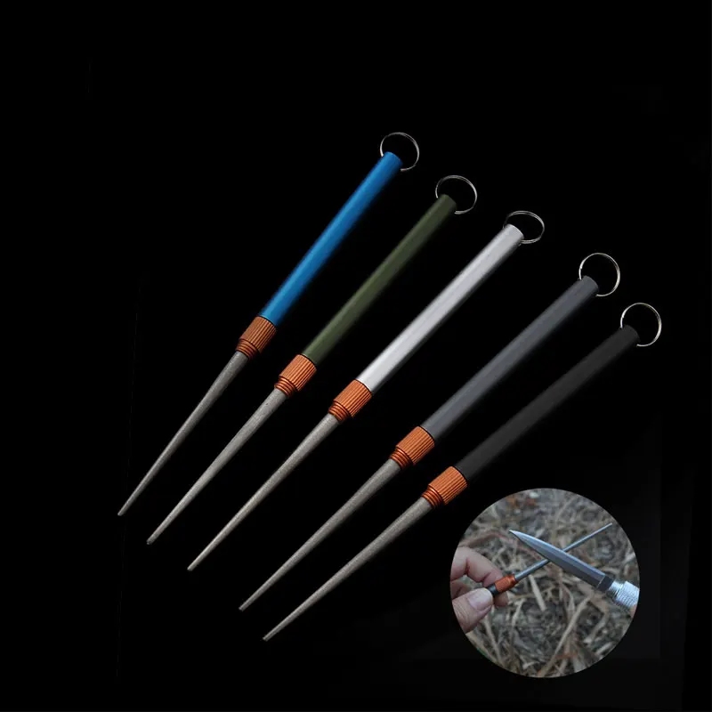 Outdoor Matte Mini EDC Knife S - Fishing Hook Stainless Steel ulasan dan harga