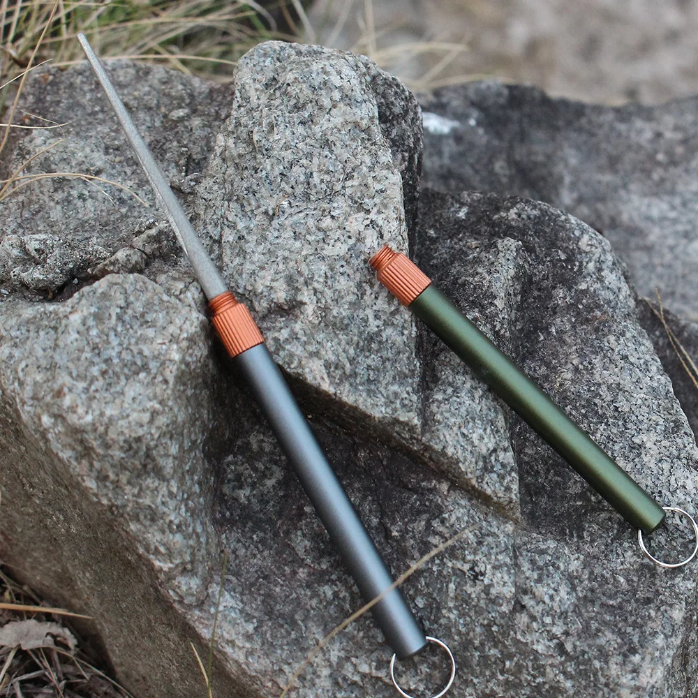 Outdoor Matte Mini EDC Knife S - Fishing Hook Stainless Steel ulasan dan harga