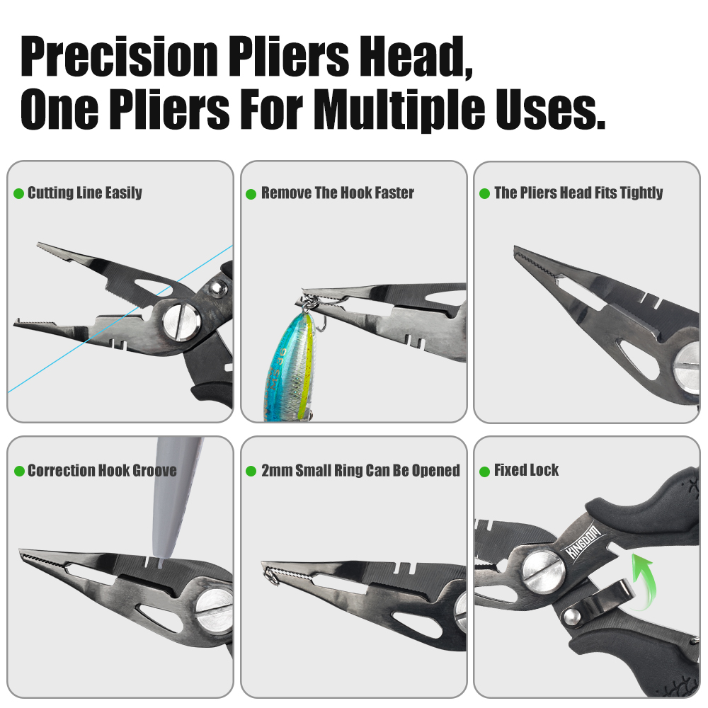 Kingdom Fishing Pliers Multifu - Fishing Hook Remover ulasan dan harga