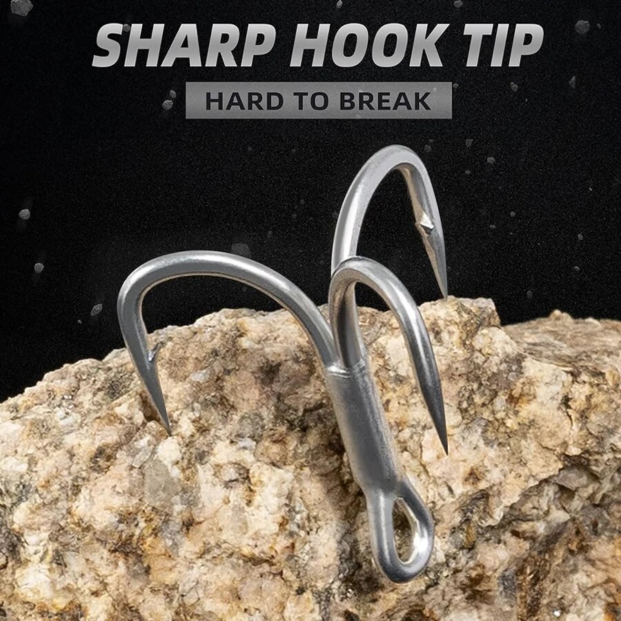 Fishing Treble Hooks High Carb - Fishing Hook Offset ulasan dan harga