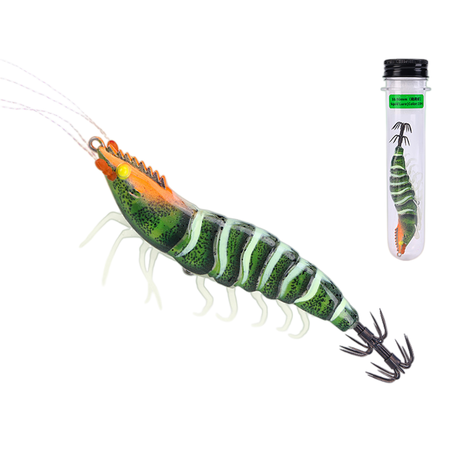 Squid Jig Hook with 3D Hologra - Fishing Hook Treble ulasan dan harga