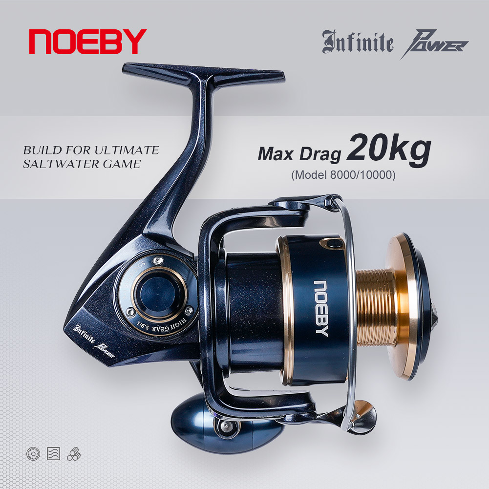 NOEBY Infinite Power Saltwater - Daiwa Reel Bg ulasan dan harga